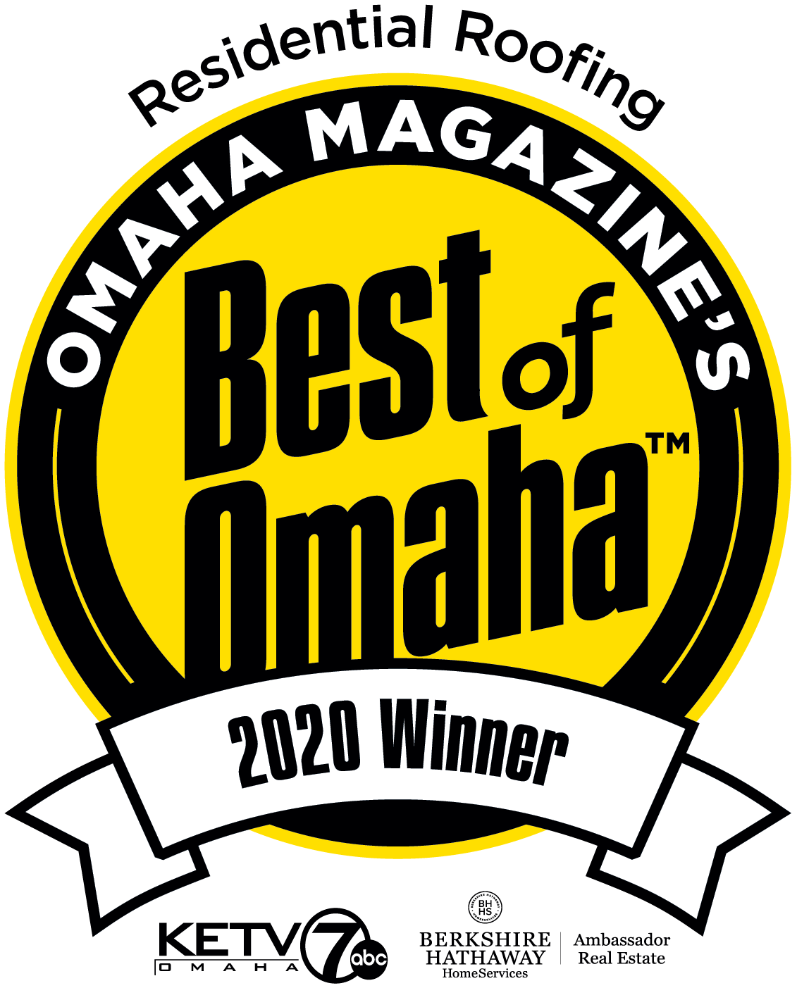 Best of Omaha 2020 Winner — Residential Roofing