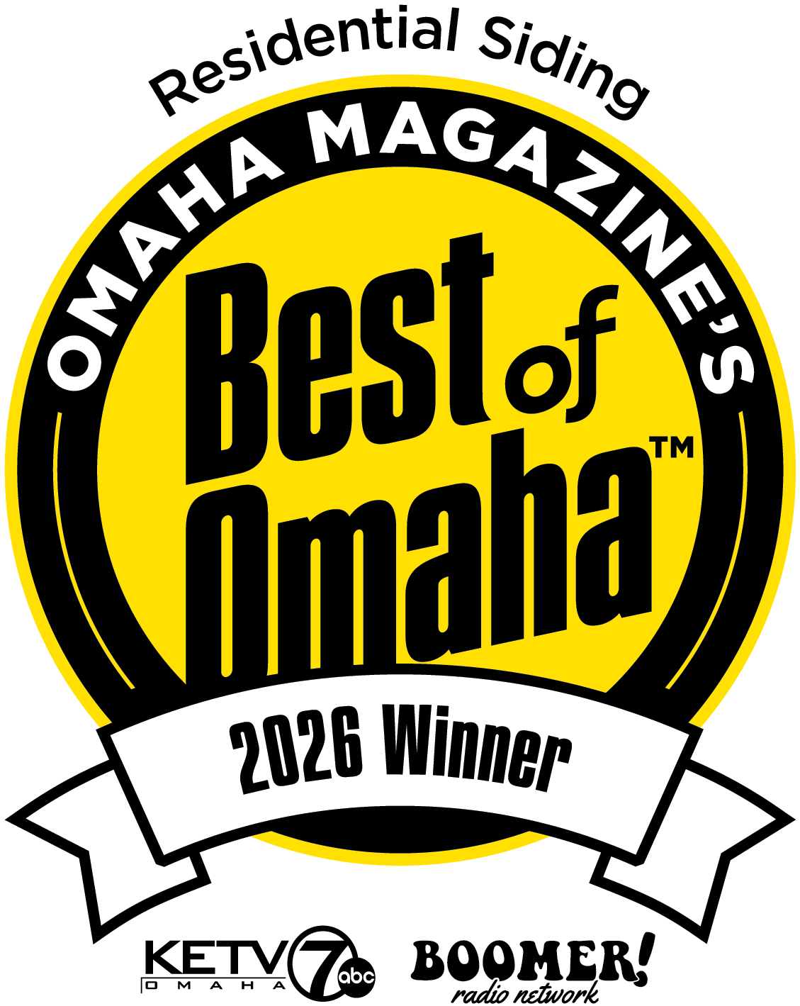 Best of Omaha 2026 Winner — Residential Siding